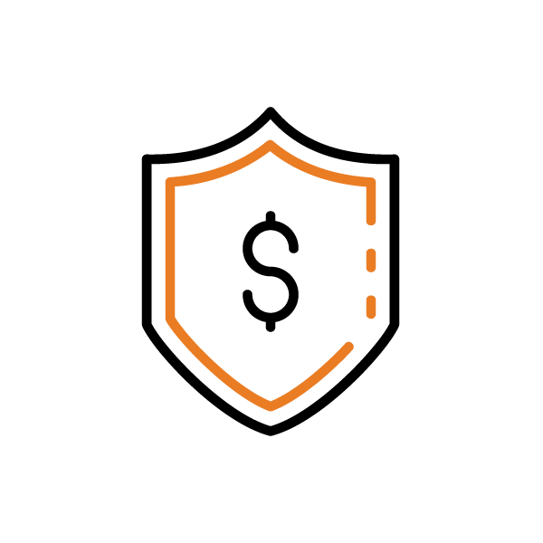 Bouclier Argent Icône